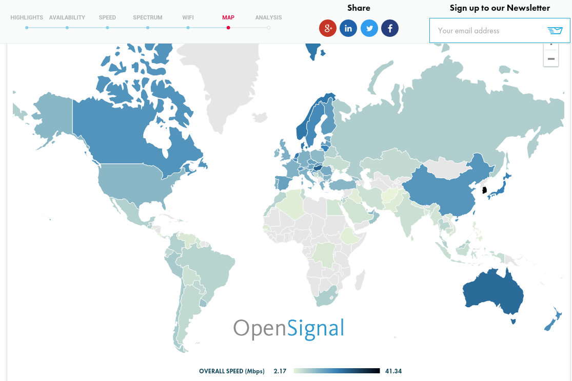 Регионы без интернета