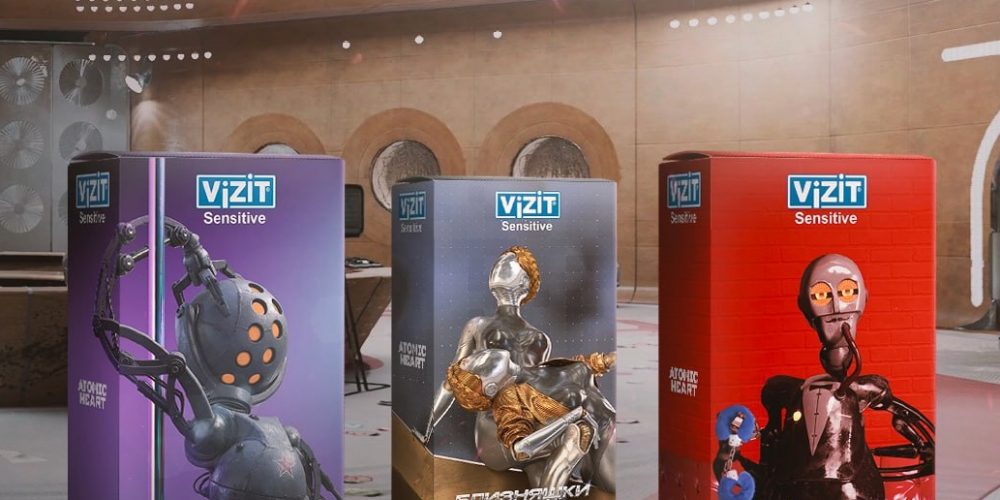 Vizit представил упаковки с персонажами Atomic Heart