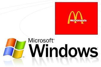 McDonald's  Microsoft