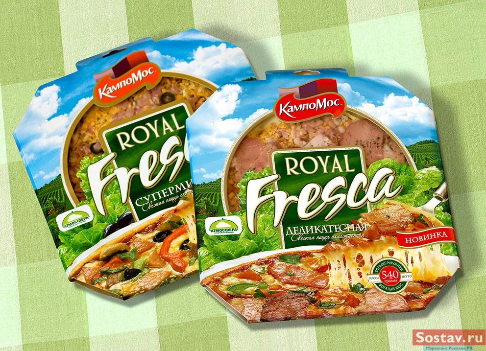 Пицца кампомос royal fresca