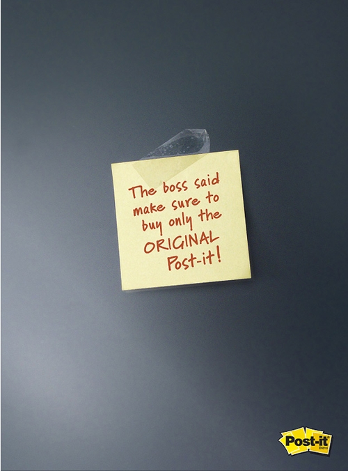  BBDO : Post-it    