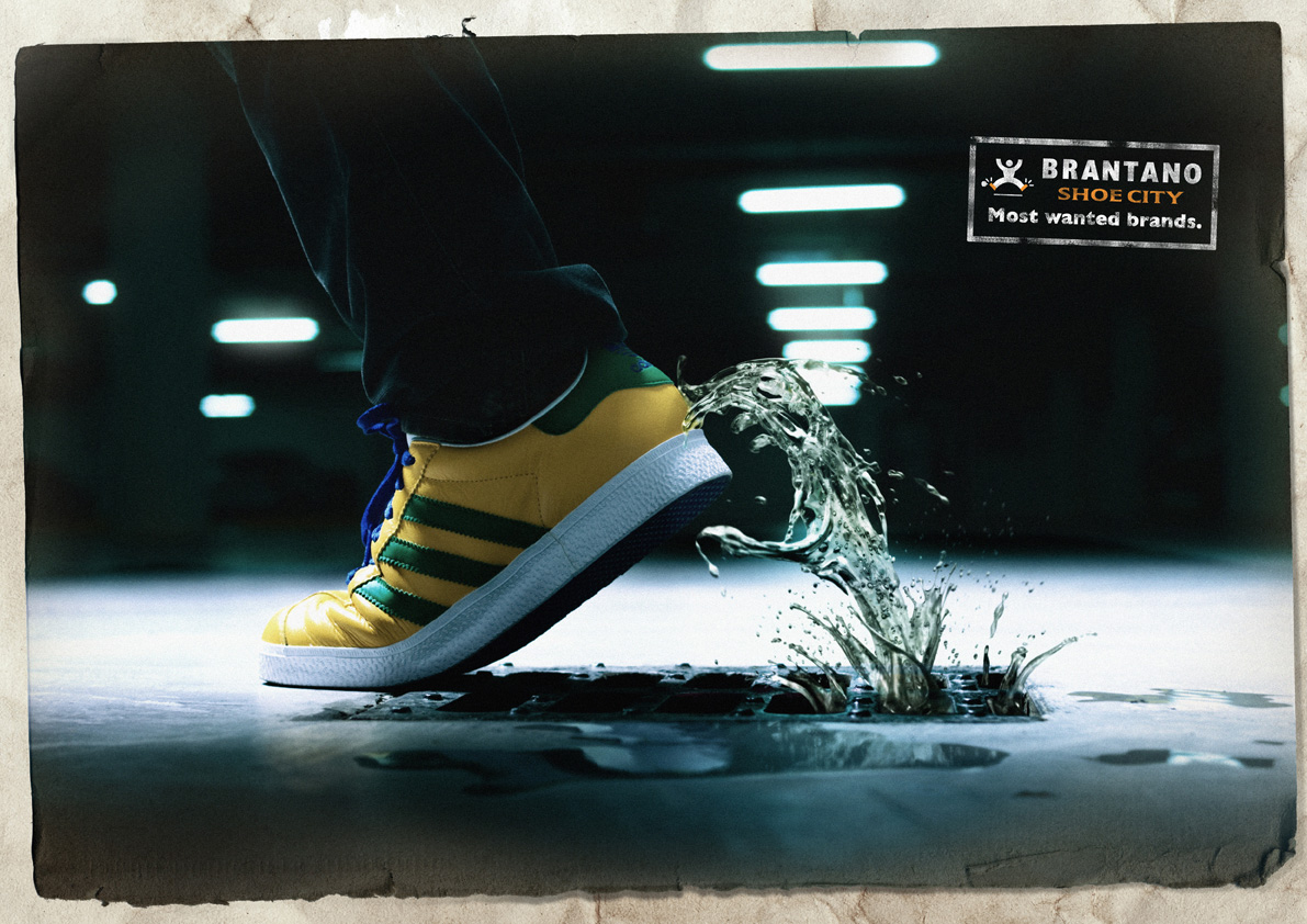 Реклама на кроссовки