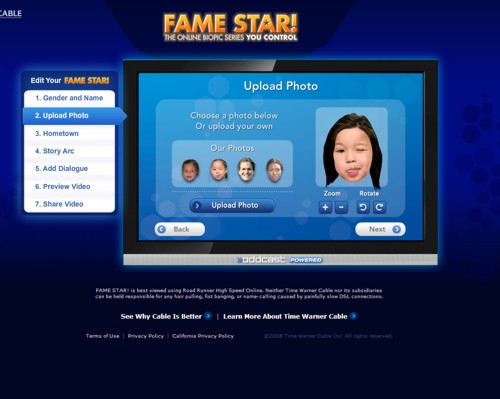   Fame star