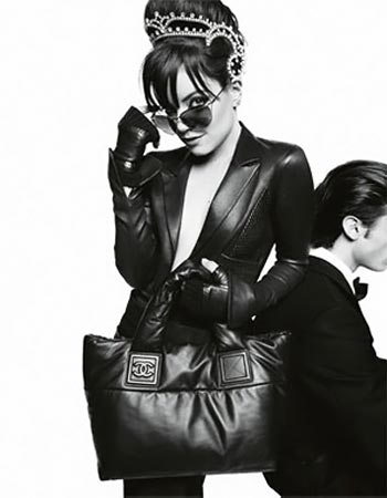   , Lily Allen, Chanel accessories, ,  , Karl Lagerfeld,  , Chanel Cocoon