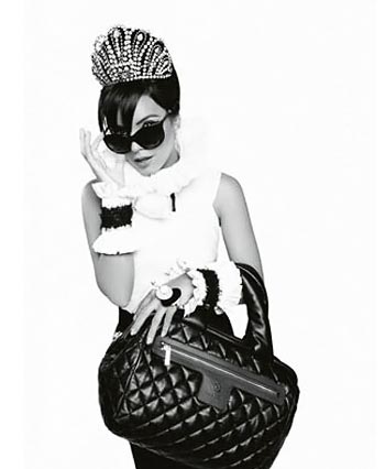   , Lily Allen, Chanel accessories, ,  , Karl Lagerfeld,  , Chanel Cocoon