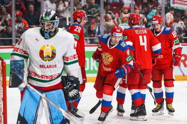 Хоккей Россия 25 - Белоруссия