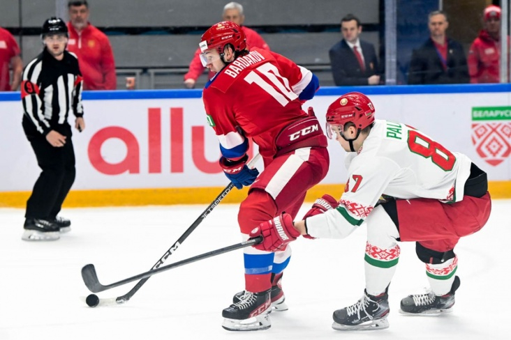 Хоккейный матч Россия 25 - Беларусь