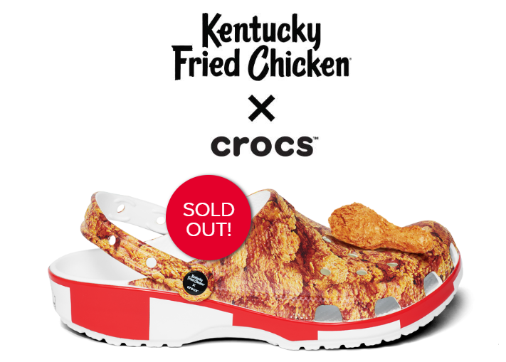 kfc crocs release date