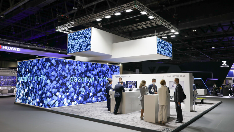 «Газпром нефть» объединила технологии и цифровое искусство на конференции SPE в Дубае