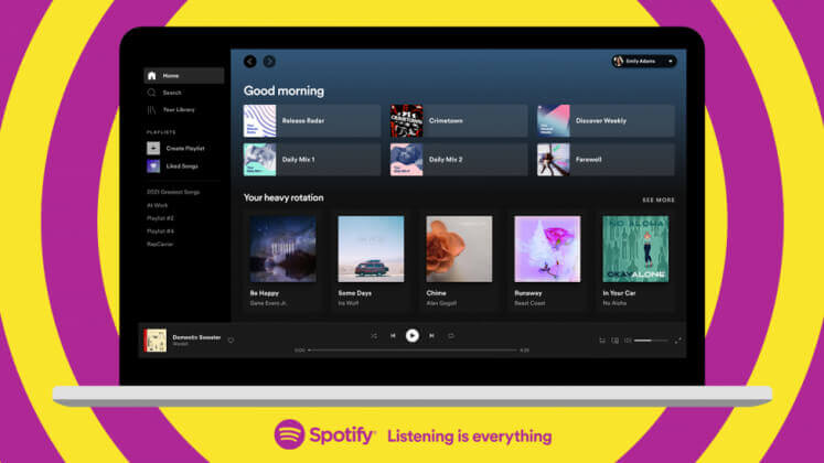 Spotify обновил дизайн домашней страницы в стиле TikTok
