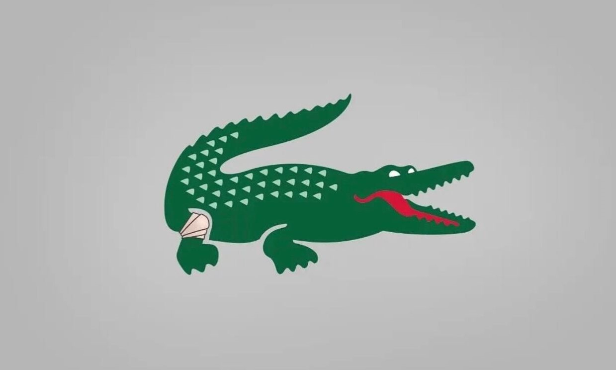 Lacoste сменил логотип после травмы своего амбассадора