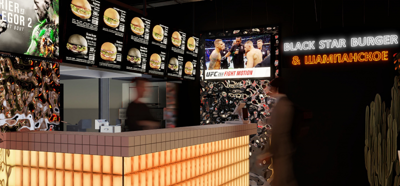 Сеть ресторанов Black Star Burger обновила концепцию