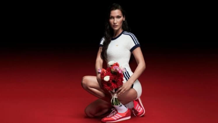 Adidas отказался от рекламы кроссовок с Беллой Хадид